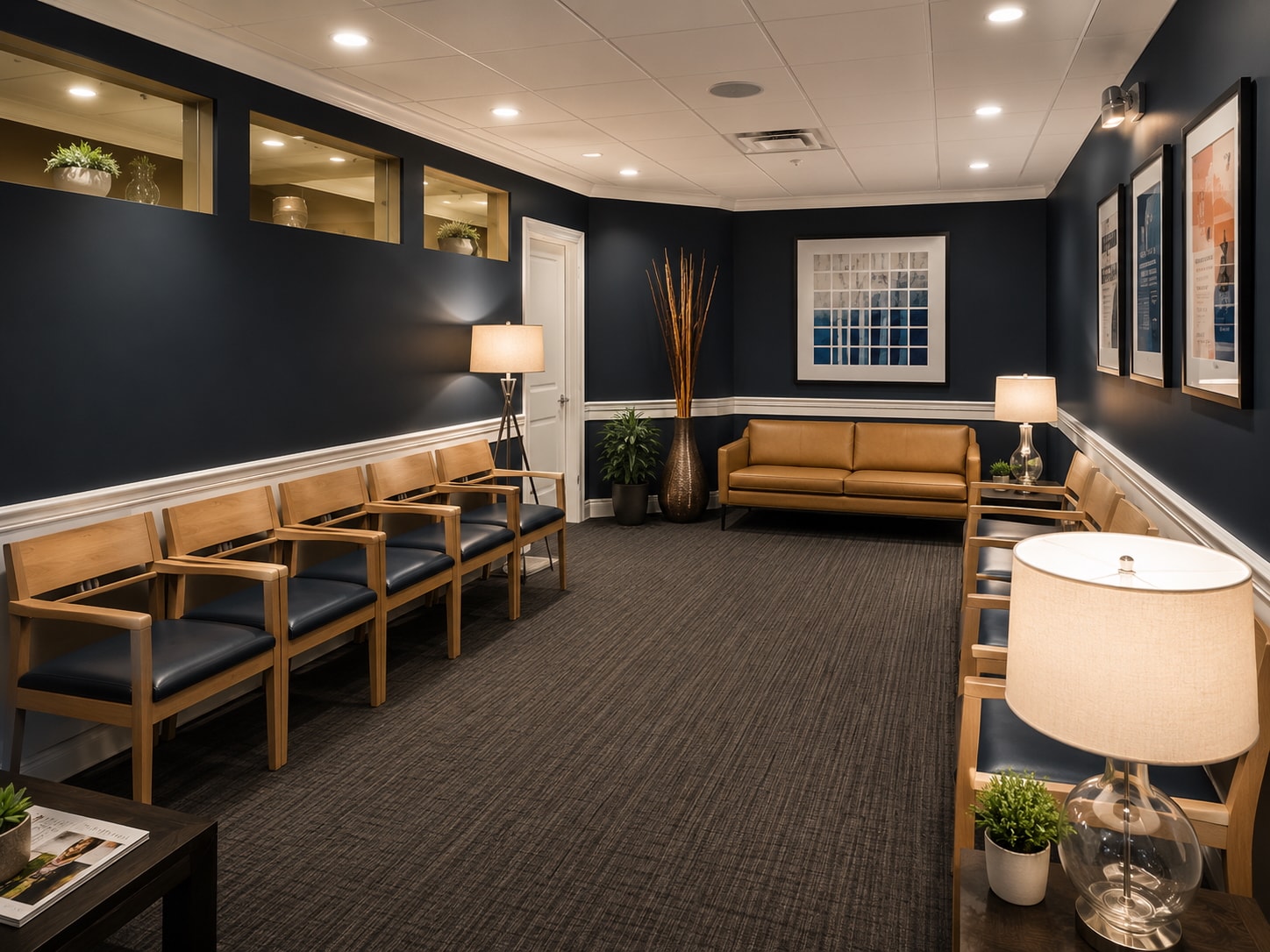 Poughkeepsie office waiting room